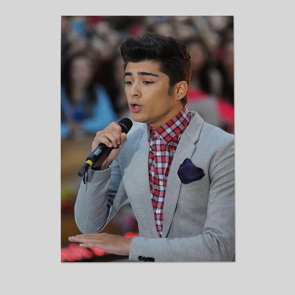Zayn Malik At Talk Show Appearance For Nbc Today Show Concert With One Direction Rockefeller Plaza New York Ny March 12 2012 Size 24''x36'' -Kiloa