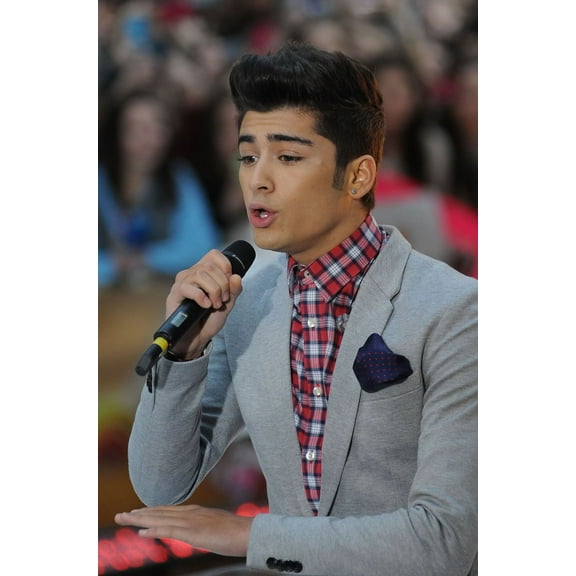 Zayn Malik At Talk Show Appearance For Nbc Today Show Concert With One Direction, Rockefeller Plaza, New York, Ny March 12, 2012. Photo By: Kristin Callahan/Everett Collection Photo Print (16 x 20)