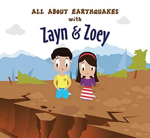 Zayn and Zoey All About Earthquakes Kids Story Book for Early Learning ...