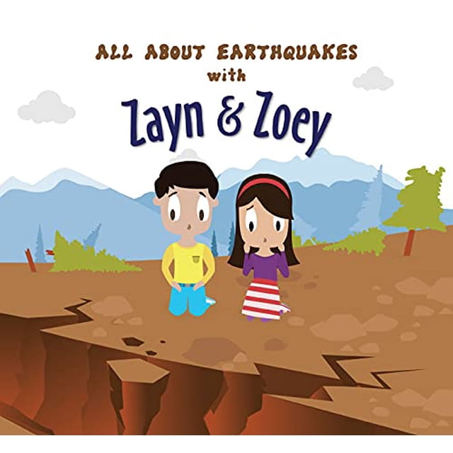 Zayn and Zoey All About Earthquakes Kids Story Book for Early Learning ...