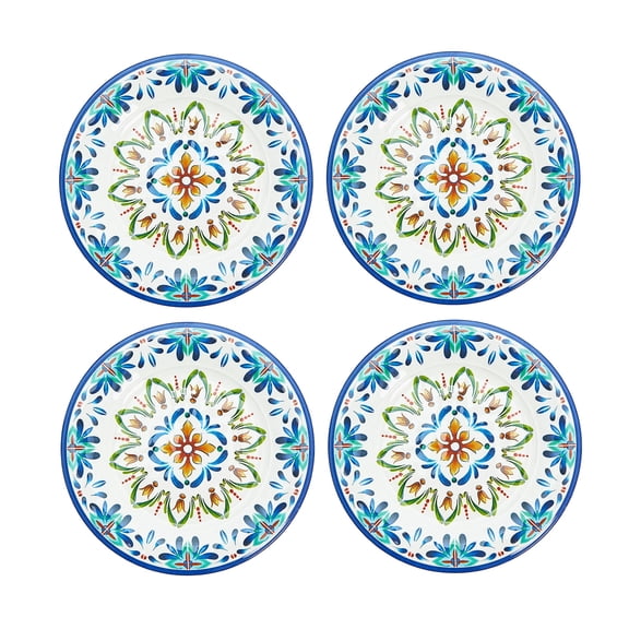 Zayton Melamine Dinner Plate 11 Inch Plastic Bread Outdoor Butter Plates Lightweight Shatter Proof Chip Resistant