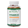 thumbnail image 1 of Zaytun Halal Vitamin D3 2000IU Gummies, Supports Health Bones, Teeth, Muscles, 90 Fruit Flavored Gummies, Made in USA, 1 of 9