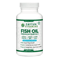 thumbnail interactive-video image 1 of Zaytun Vitamins Halal Fish Oil 1200mg Omega-3, Supports Heart & Brain Health, One Per Day 120 Softgels (4 Months Supply), Made in USA, Halal Vitamins, 1 of 10