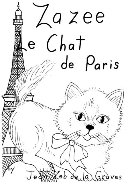 Zazee - le chat de Paris (Paperback)