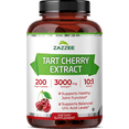 thumbnail image 1 of Zazzee Tart Cherry 10:1 Extract 3000 mg Strength – 200 Vegan Capsules – Certified Kosher – Concentrated & Standardized 10X Extract – Antioxidant, Joint & Inflammation Support – All-Natural • Non-GMO, 1 of 10
