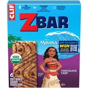 Zbar Chocolate Chip Flavor Soft Baked Snack Bars, Organic Granola Bars, 6ct