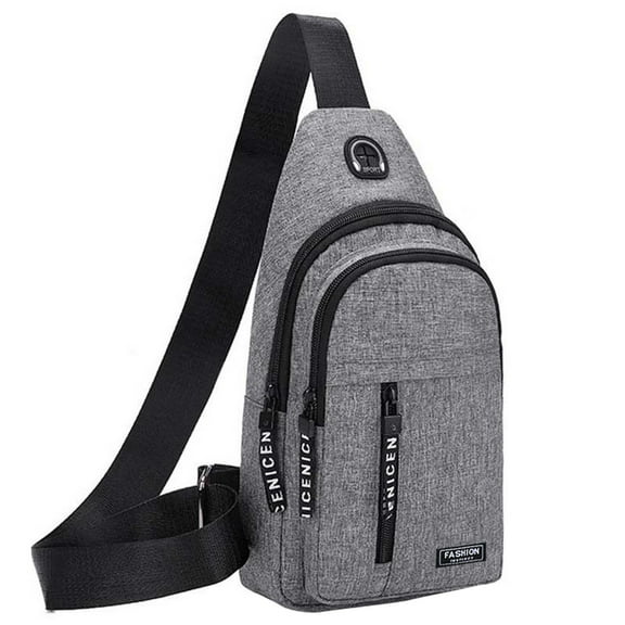 Zbsoko Crossbody Bags, Sling Bags, Casual Shoulder Bags, Portable Small Hiking Backpacks, Multipurpose Zipper Chest Bag for Women Men Travel Sports Gym Running