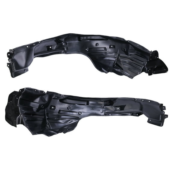 Zcargel 1 Pair Front Mudguard Liner Left & Right Replace OE 59110CA011 59110CA001, Compatible with Subaru BRZ 2013-2020, Durable Black Plastic Fender Splash Shield Inner Wheel Housing Cover