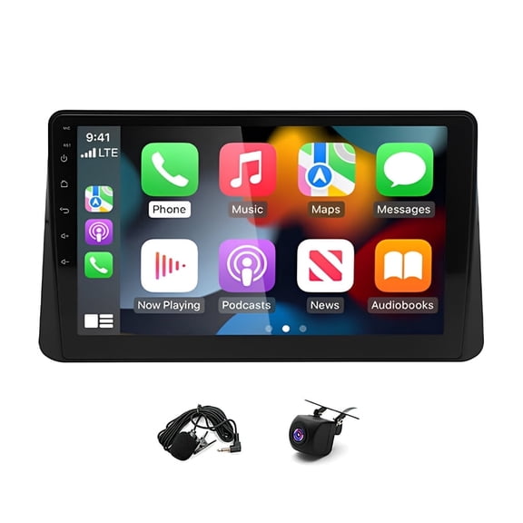 Zcargel 10in Android 15 Car Stereo GPS Navigation 2+32GB with Camera, CarPlay Android Auto WiFi Bluetooth Mirror Link FM/RDS SWC, Touchscreen Multimedia Head Unit, for Nissan Altima VI L34 2018-2021