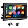 thumbnail image 1 of Zcargel 2+32G Android 14 Car Stereo Radio GPS Navigation for Ford F150/250 2004-2014, 7in Touchscreen with Built-in Wireless CarPlay, Android Auto, Bluetooth, WiFi, FM/RDS, SWC, Split Screen, 1 of 12