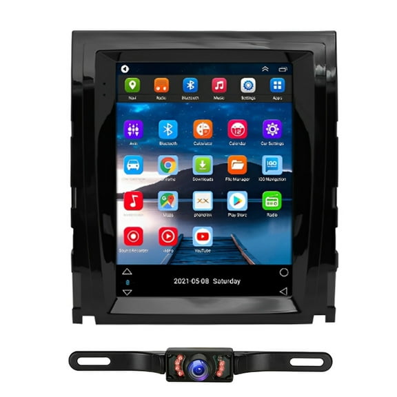 Zcargel 2+32G Car Stereo for Cadillac Escalade 2007-2012 Support Wireless Carplay/Android Auto 9.7" Car Radio with GPS Navigation Bluetooth WiFi FM/RDS DSP SWC