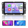 thumbnail image 1 of Zcargel 2+64G Car Stereo for Chevrolet Impala 2006-2013 with Carplay Android Auto 8" Touch Screen Car Radio with GPS Navigation Bluetooth Wifi FM SWC Split Screen, 1 of 9