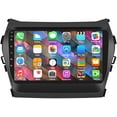 thumbnail image 1 of Zcargel 2+64G Car Stereo for Hyundai IX45 Santa Fe 2013-2018 Support Wireless Carplay/Android Auto 9" Car Radio with GPS Navigation Bluetooth WiFi FM/RDS SWC, 1 of 10