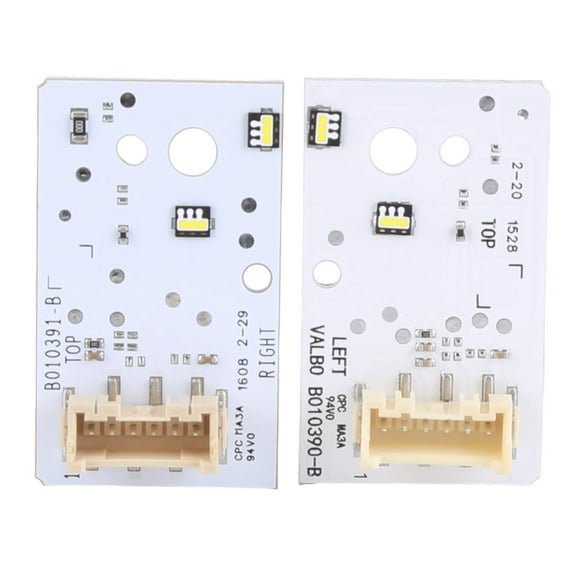 Zcargel 2Pcs LED DRL Board Chip (White Light), Replace OE B010390-B / B010391-B, Designed for INFINITI QX30/Q30 2017-2019