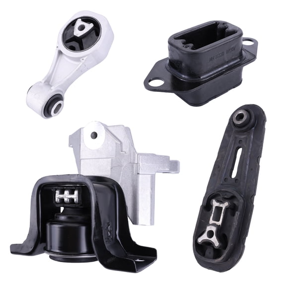 Zcargel 4PCS Engine & Trans Mount Set Metal Rubber for Nissan Sentra 1.8L 2013-2019 Replace 9699
