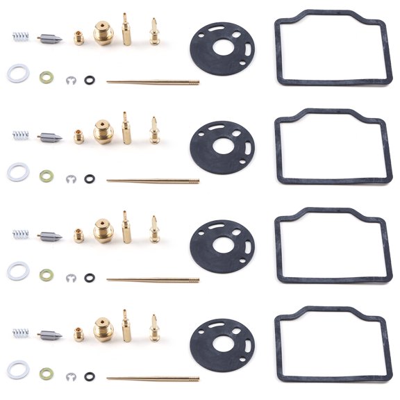 Zcargel 4Pcs Carburetor Repair Kit for Honda CB750 Replace 48-1908 Complete Components Easy Install