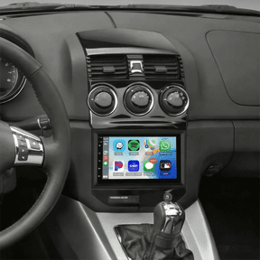 Zcargel 7" Car Player 2+32G with Wireless CarPlay Android Auto GPS Navigation Android 13 for Saturn Sky 2007-2009 WiFi DSP SWC
