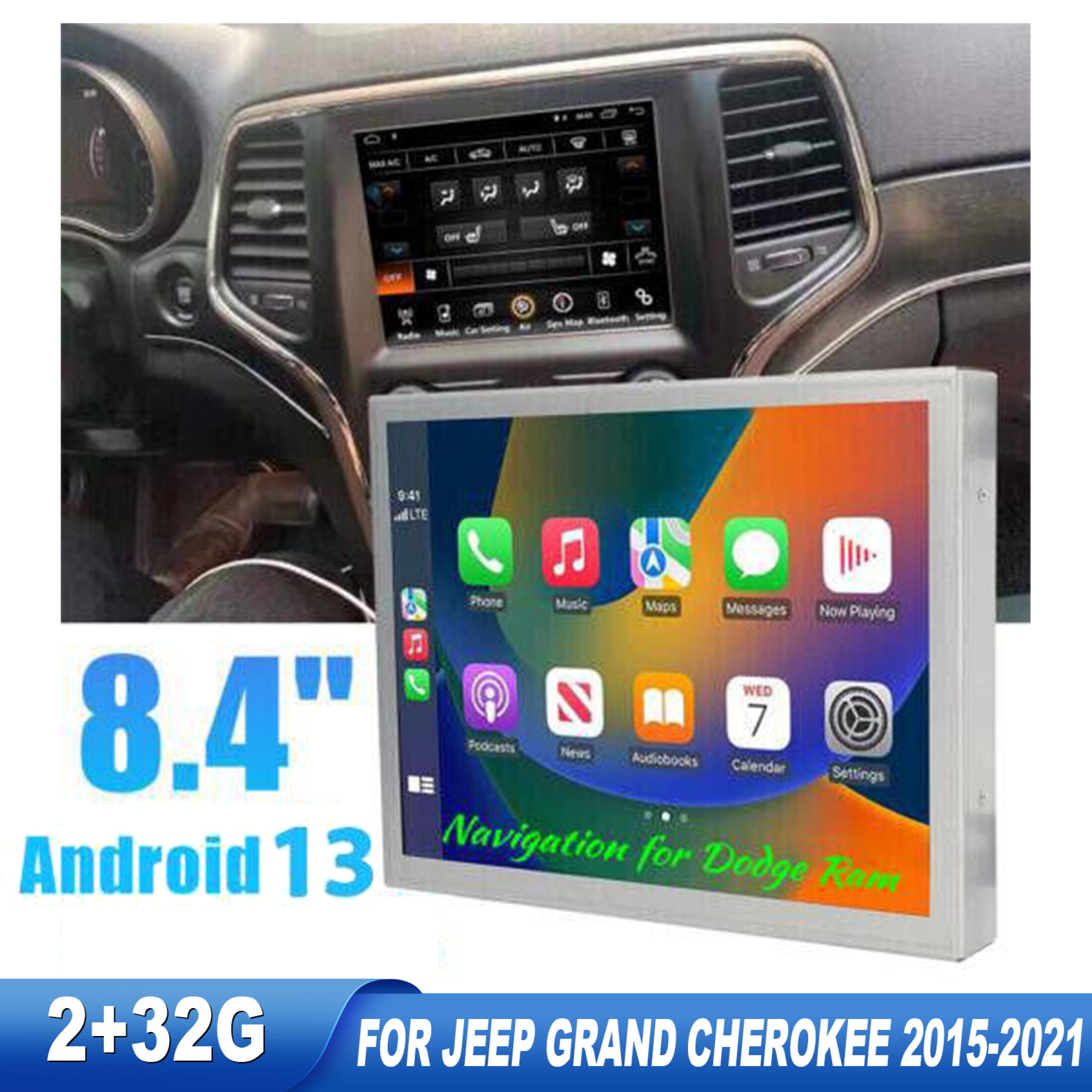 Dasaita 9" Android 13 Car Stereo For Jeep Renegade 2015-2022 - 8+256GB, Wireless CarPlay/Android Auto, QLED Screen, 4G LTE