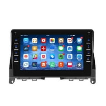 Zcargel 8in Android 15 Car Stereo Radio GPS Navigation Head Unit for Mercedes-Benz W204 2006-2011, 2 32G Car Radio with Wireless CarPlay Android Bluetooth WiFi RDS SWC Split Screen Physical Buttons