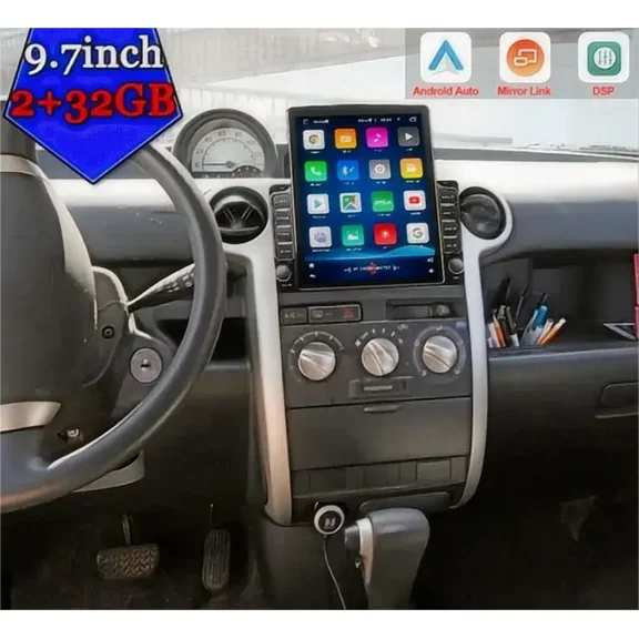 Zcargel 9.7inch Touchscreen Car Radio Stereo with Wireless Carplay& Android Auto, Designed for Scion xB (2004-2015), Android 13 System, Car Stereo BT FM in Dash GPS WiFi Backup Camera SWC-2+32G