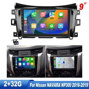 Zcargel 9" Android 13 Car Stereo with Backup Camera for Nissan NAVARA NP300 2016-2019, 2+32GB