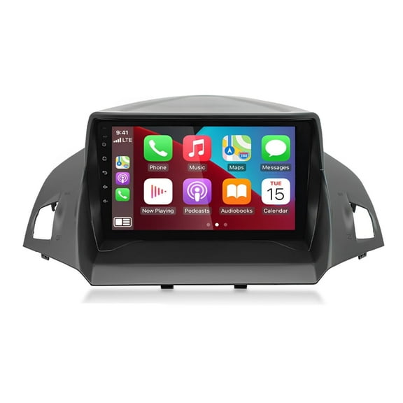 Zcargel 9in Android 13 Car Stereo GPS Navigation 2+32G, Built-in Wireless CarPlay Android Auto, Bluetooth WiFi, FM/RDS, SWC for Ford Escape 2013-2016