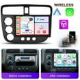 thumbnail image 1 of Zcargel 9in Android 13 Car Stereo Radio for Civic 2000-2005, Head Unit with Wireless CarPlay Android Auto, Mirror Link, GPS Navigation, FM/RDS, SWC, Bluetooth, 2+32GB, 1 of 12