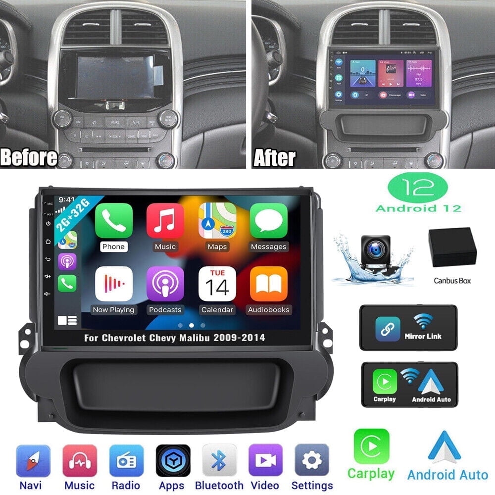Android Radio for Chevrolet Express 2008-2024 with Wireless Carplay/Android Auto, Car Radio Stereo 10 Inch Touch Screen for Corolla with GPS Navigation/Bluetooth/Backup Camera 2+32G