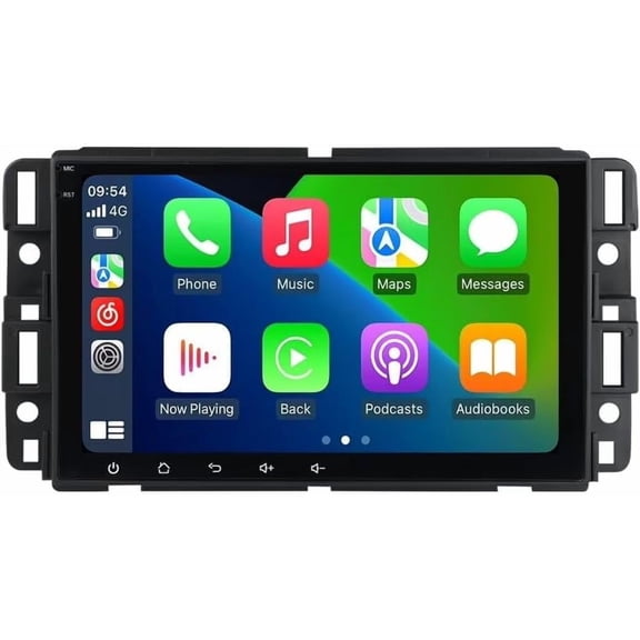 Zcargel Android 13 Car Stereo 8" Double Din Touch Screen Car Radio with Bluetooth, CarPlay Android Auto, GPS Navigation RDS Split Screen, USB FM SWC Player, 2+32GB for Chevrolet Traverse 2008-2014