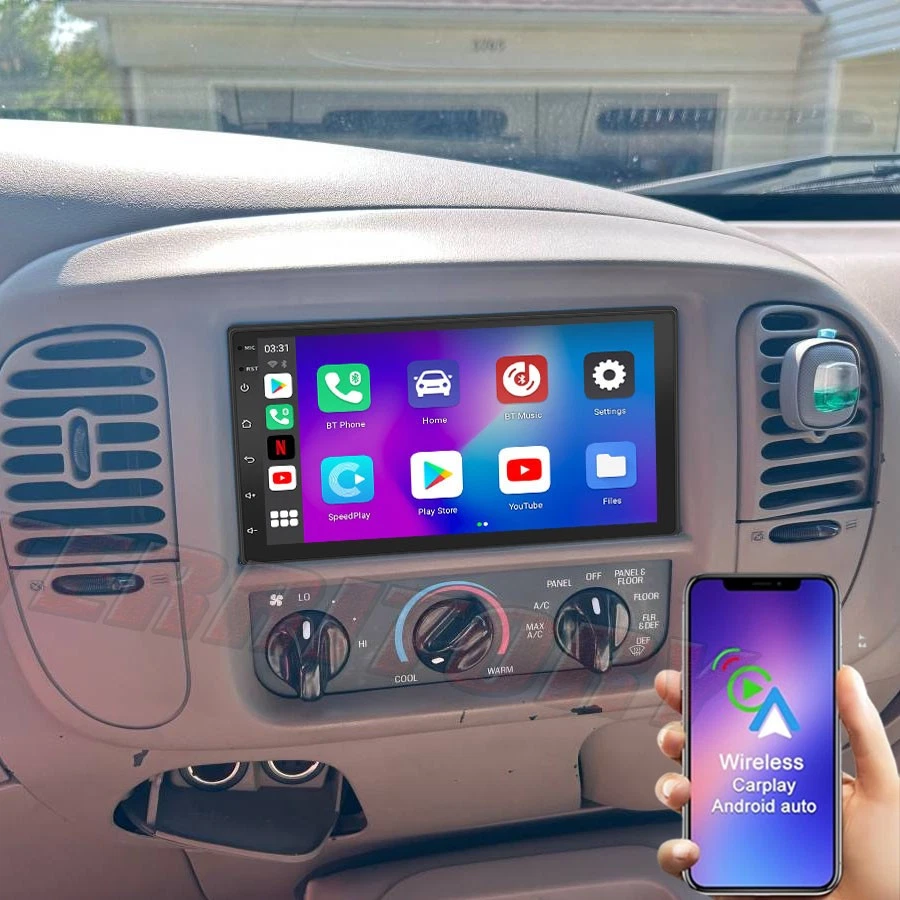 Zcargel Android 13 Car Stereo with GPS Navigation, 7 Inch Touchscreen ...