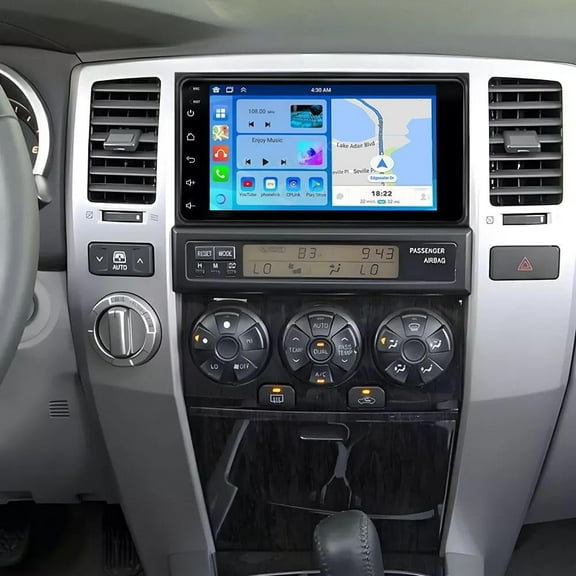 Zcargel Android 13 Double Din Car Stereo 7" 2+32GB with Wireless CarPlay Android Auto, GPS Navigation WiFi Multimedia Head Unit, Car Radio, Touch Screen Radios for Cars, for Toyota RAV4 2001-2012