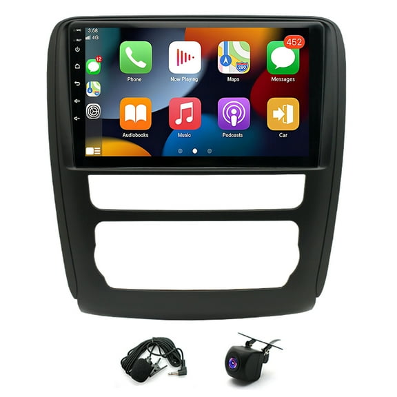 Zcargel Android 14 Car Stereo Radio 9 Inch Touchscreen for Buick Enclave 2013-2017, GPS Navigation, Wireless & Wired CarPlay Android Auto, Bluetooth WiFi RDS, AHD Backup Camera, SWC, 2+32G Head Unit