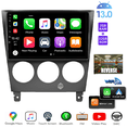 thumbnail image 1 of Zcargel Android Car Stereo for Subaru Forester Impreza 2002 2003 2004 2005 2006 2007, 9 Inch Touchscreen Car Radio with Bluetooth GPS Navigation Mirror Link WiFi HiFi FM RDS with Backup Camera 2G+32G, 1 of 12
