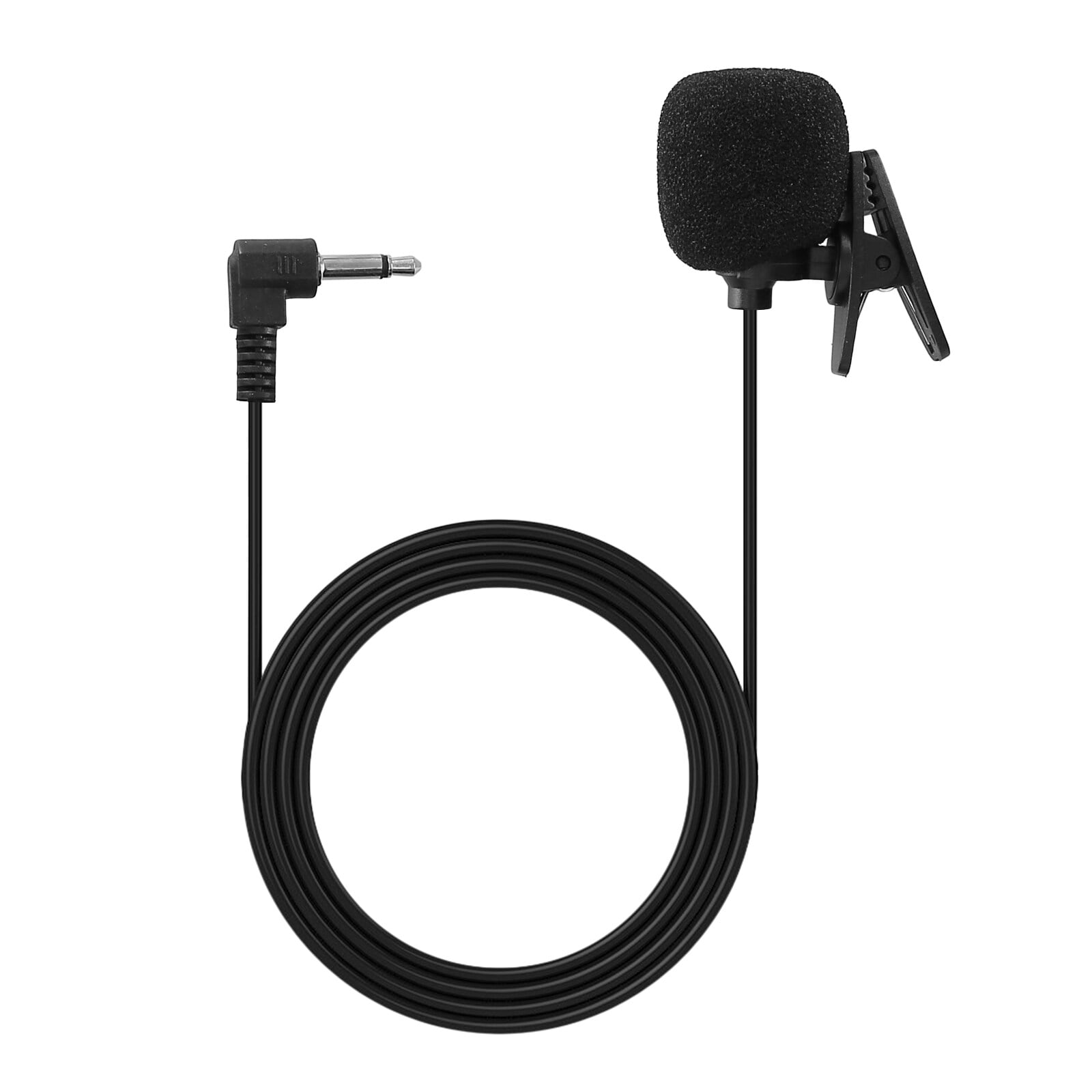 Zcargel Car Microphone 2.5mm External Microphone Assembly Compatible with Navigation Bluetooth