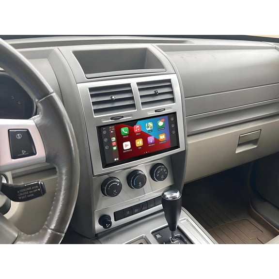 Zcargel Car Navigation Player 7" Android 15 Rockford Fosgate Audio Support for Dodge Nitro 2007-2012 2G+32G Car Radio Backup Camera Mic