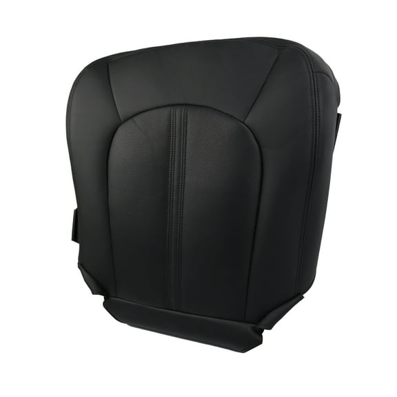 Zcargel Car Seat Cover Driver Side Bottom Replacement, Microfiber Leather Upholstery Cushion Protector for Cadillac CTS 2008-2013, with Heated & Non-Heated Seats, Power & Manual Seat Configurations