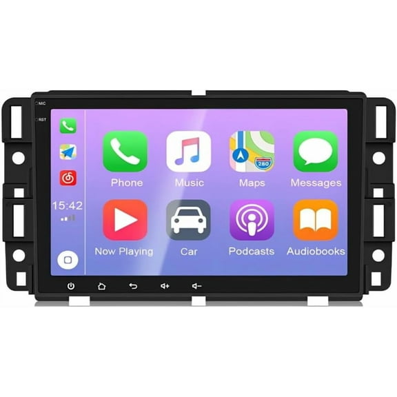 Zcargel Car Stereo 8" Android 13 Double Din Touch Screen Car Radio with Bluetooth, CarPlay Android Auto, GPS Navigation RDS with Split Screen, USB FM SWC Audio, 2+32GB for Chevrolet Impala 2006-2013