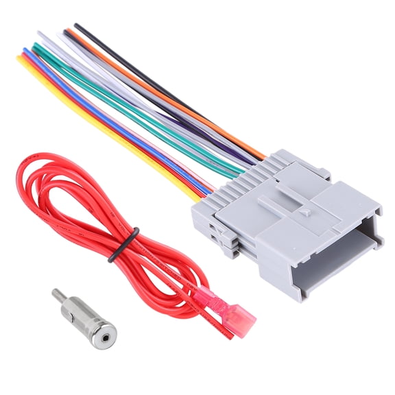 Zcargel Car Stereo Install Wire Harness Antenna Adapter For Buick Chevrolet GMC Pontiac Stable Transmission Easy Connect