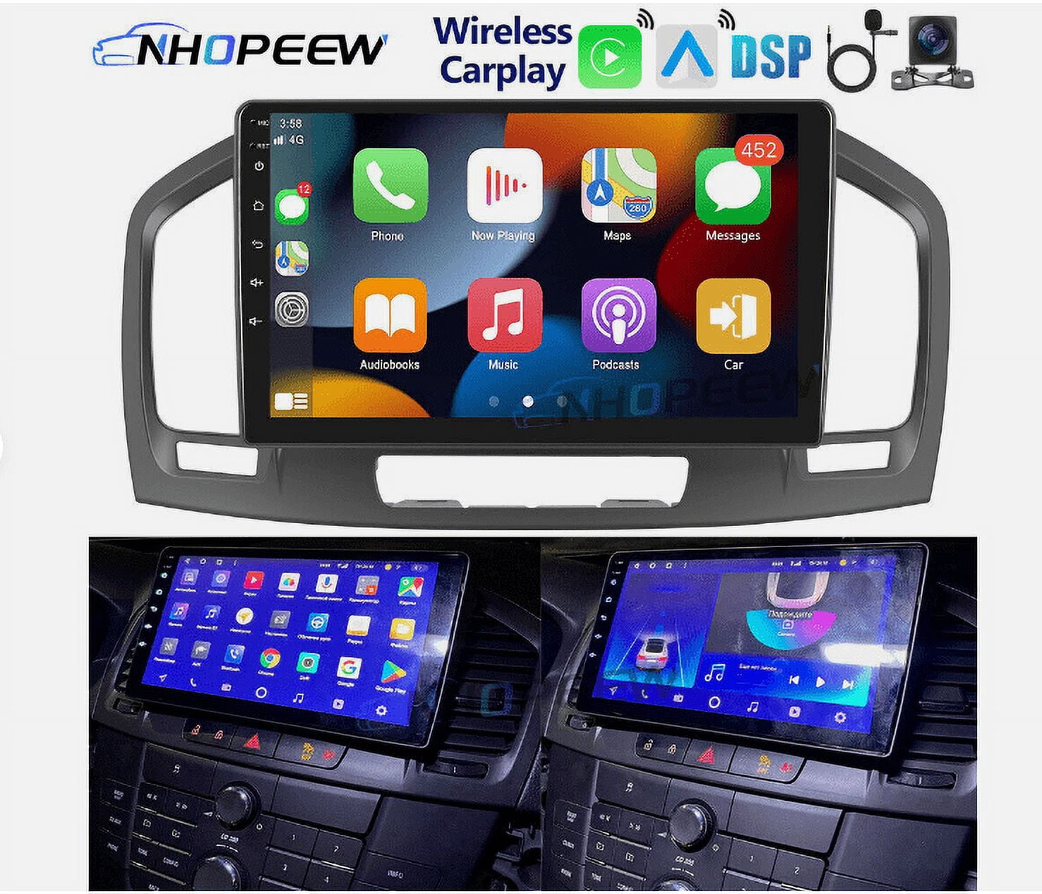 Zcargel Car Stereo Radio for 2009-2013 Buick Regal Android 13 Car ...