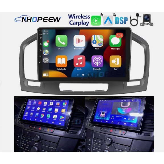 Zcargel Car Stereo Radio for 2009-2013 Buick Regal Android 13 Car Navigation 9" HD Touch Screen Bluetooth Wireless Apple CarPlay+Android auto, Support Mirror Link, 2+32G