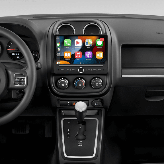 Zcargel Car Stereo Radio for Jeep Patriot 2009-2017 with Carplay Android Auto 4+64G 10" Touch Screen Android 14 Support Bluetooth SWC Mirror Link