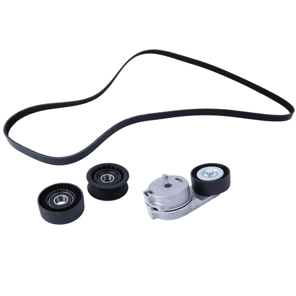 Zcargel Drive Belt Tensioner Idler Pulley Kit Replace 68061368AA for Chrysler 300 for Dodge Challenger Charger Durango for Jeep Grand Cherokee Premium Alloy Steel