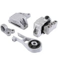 thumbnail image 1 of Zcargel Engine Transmission Mount Set 4Pcs Iron Vibration Reduction Fits for Jeep Renegade 2.4L 2015-2017 Replace 68363996AA, 1 of 10