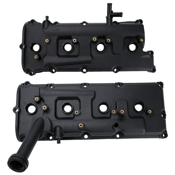 Zcargel Engine Valve Cover Set with Gaskets Front & Rear, Replace OE 13264EH20A 13264AR001 13264AR000, Compatible with Infiniti FX45 2003-2008, M45 2003-2010, Q45 2002-2006