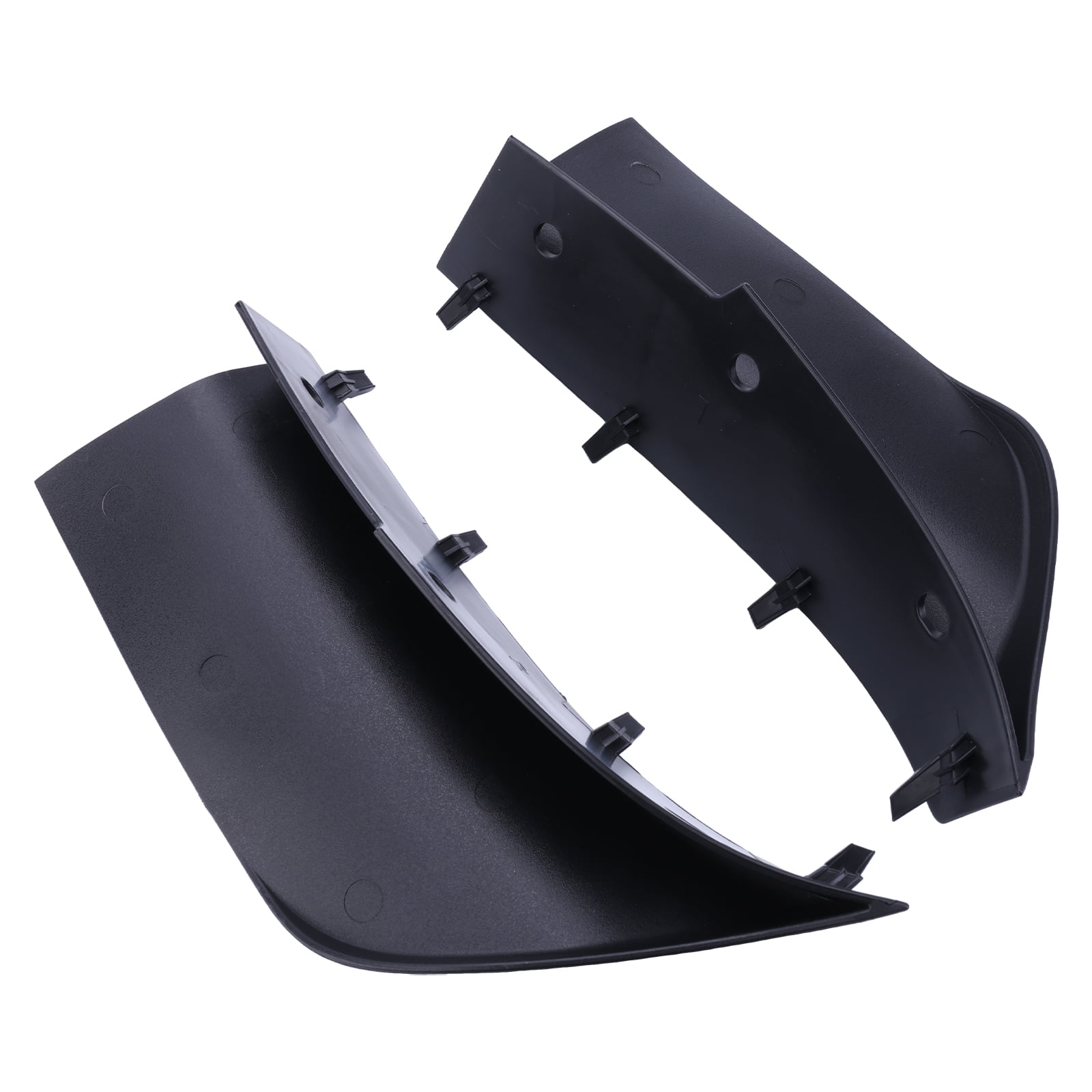 Zcargel Front Bumper Fascia Spat Pair for Jeep Grand Cherokee L 2021-2024 Replace 68421752AA 68421753AB ABS Plastic Aerodynamic