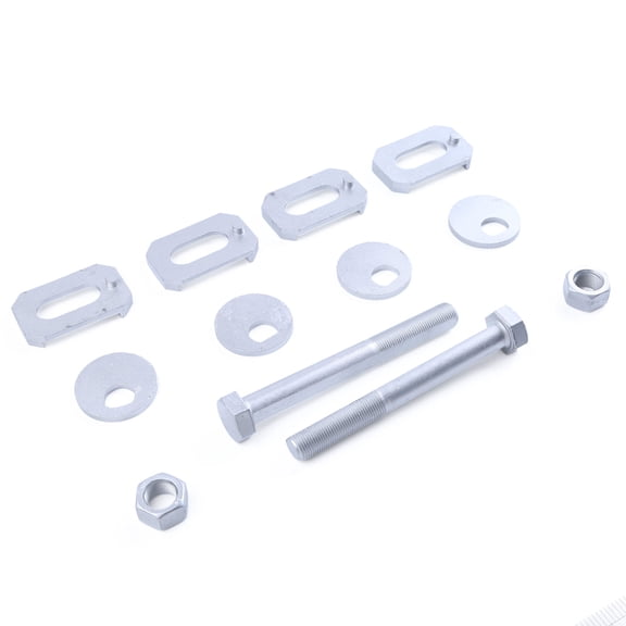 Zcargel Front Camber Caster Bolt Kit for Ford Expedition 2007-2017 RWD/4WD Replace 86252 Solid Silver Steel For Precise Suspension Alignment