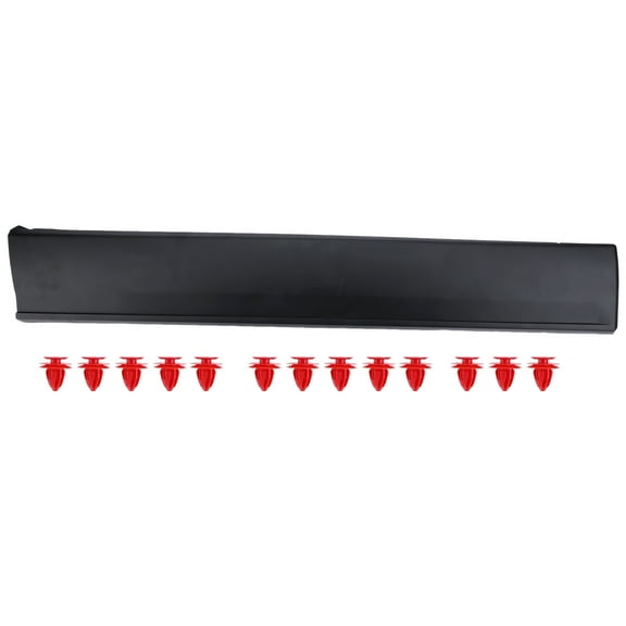 Zcargel Front Lower Door Trim Molding (Left Driver Side), Replace OE TK4851RB0B, Compatible with Mazda CX-9 2016-2023, Black PP Plastic Door Trim