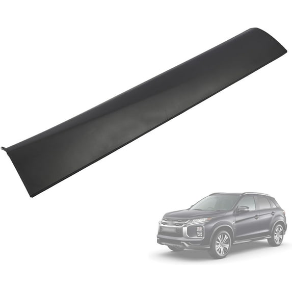 Zcargel Rear Left Driver Side Door Lower Molding Trim Compatible with Mitsubishi Outlander 2022 2023 2024, Door Trim Molding Lower, Replace 5757A601