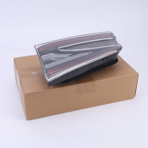 Zcargel Right LED Tail Light Rear Inner Lamp for Tesla Model S 2012-2020 Replace 6005924-00-E PC ABS Plastic Waterproof Bright Red LED 12V