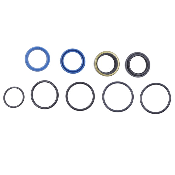 Zcargel Steering Cylinder Hydraulic Seal Kit for Kubota BX1800D-BX23D Replace K2561-16560 K2561-16600 Rubber High Temp Resistant